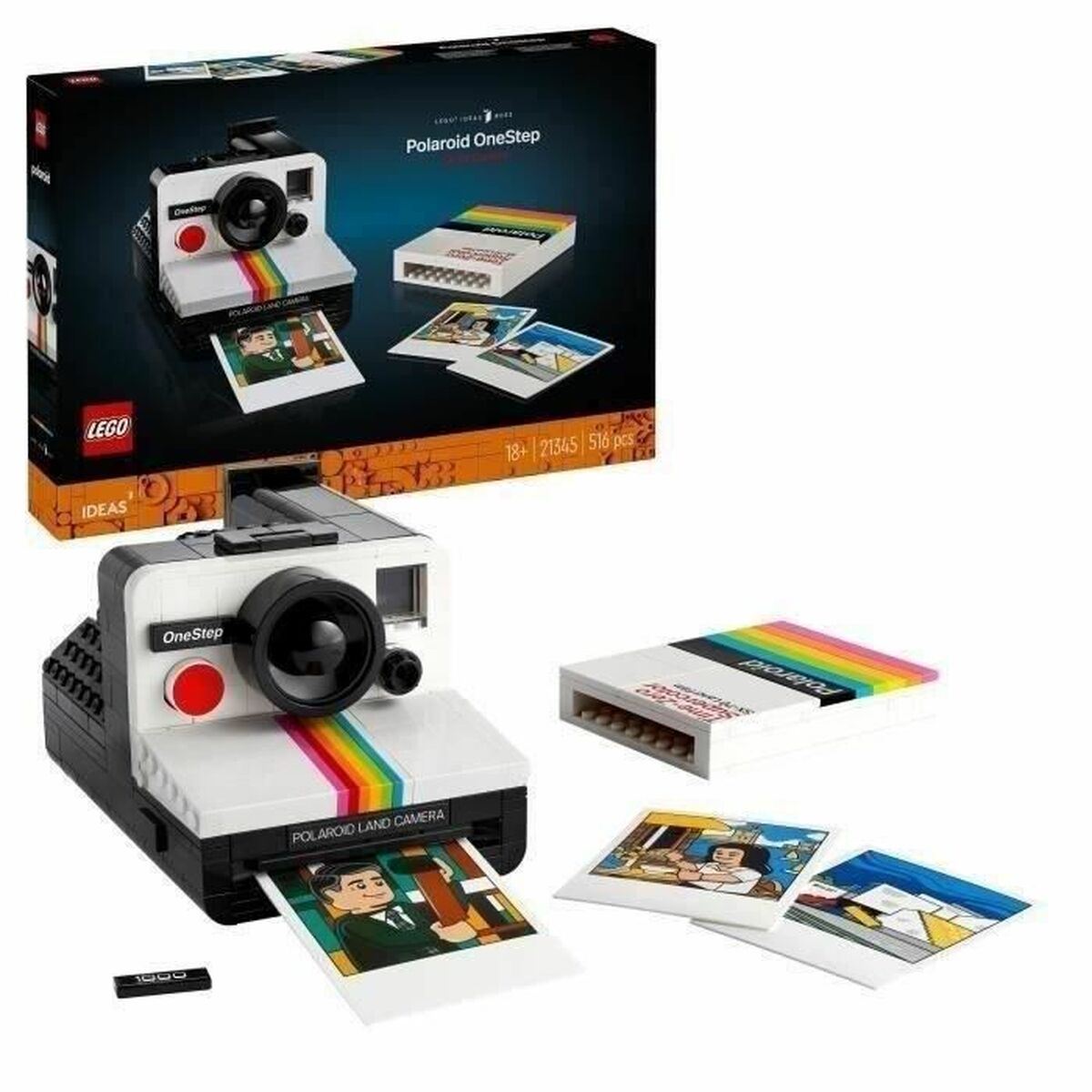 Byggsats Lego 21345 Ideas Polaroid OneStep SX-70 Camera