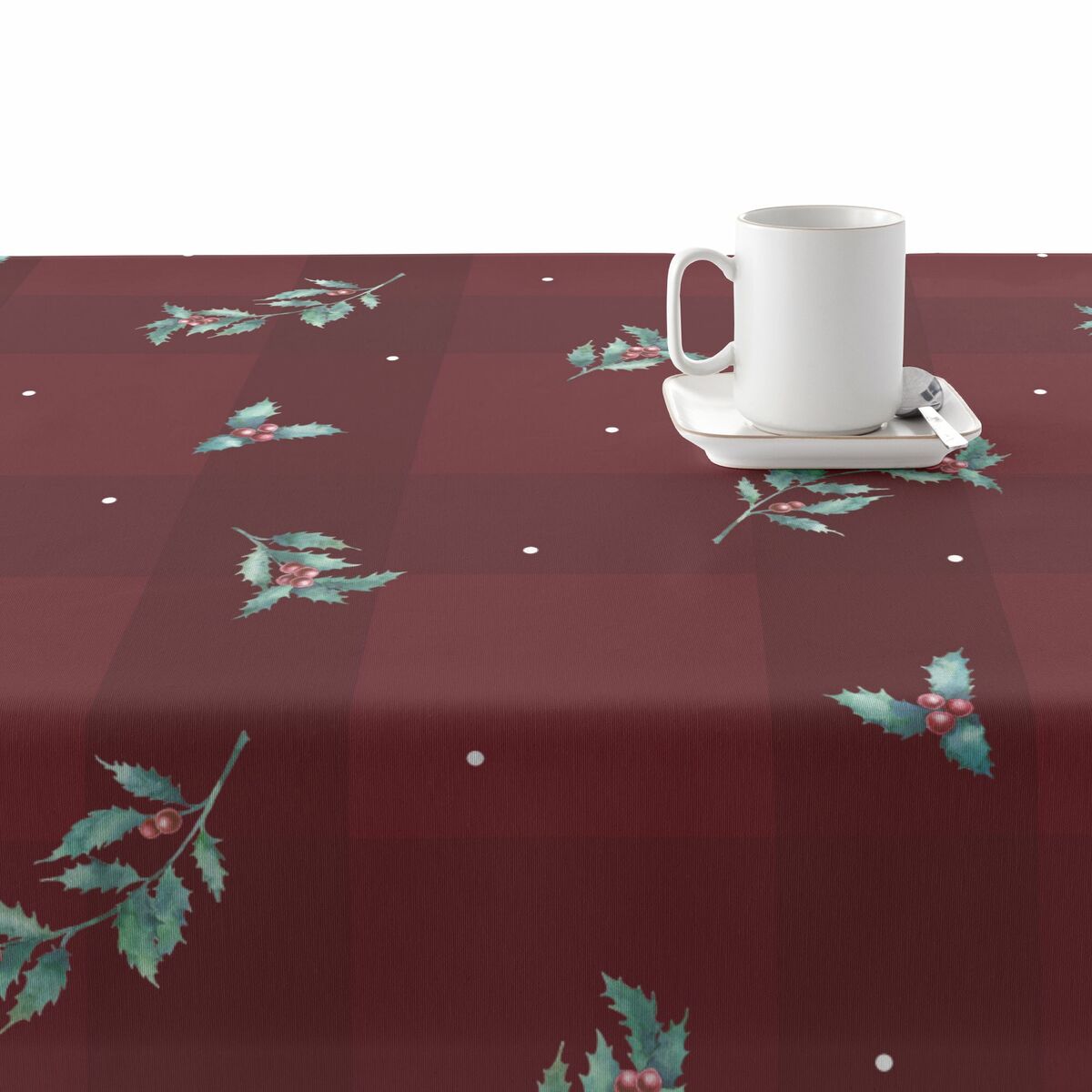 Fläckresistent bordsduk i harts Belum Christmas Multicolour 100 x 150 cm - 2