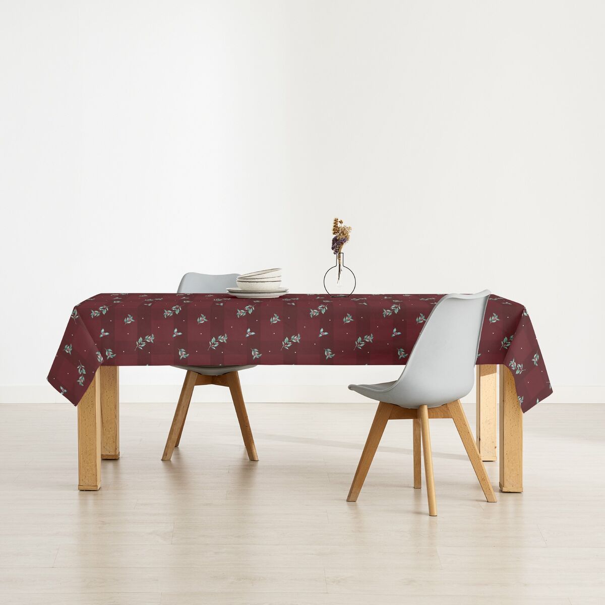 Fläckresistent bordsduk i harts Belum Christmas Multicolour 100 x 150 cm - 3