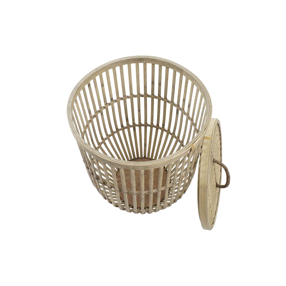 Korg - set DKD Home Decor Naturell Ljusbrun Bambu (2 Delar) - 5