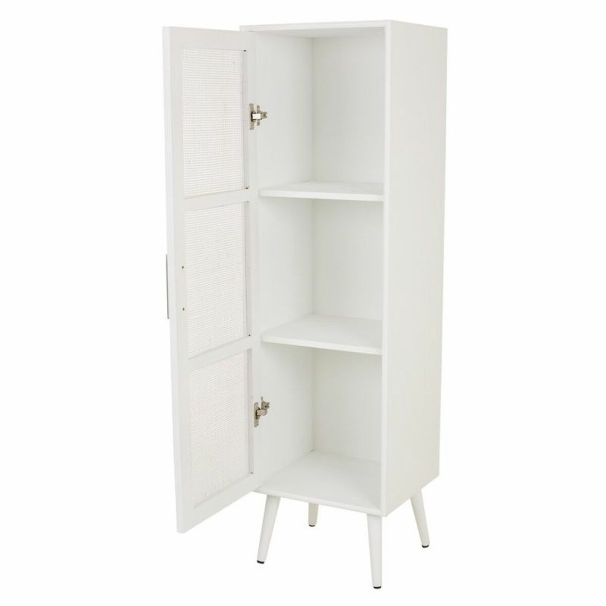 Skåp Alexandra House Living Silvrig white wedding Bambu Trä MDF 37 x 139 x 40 cm - 5