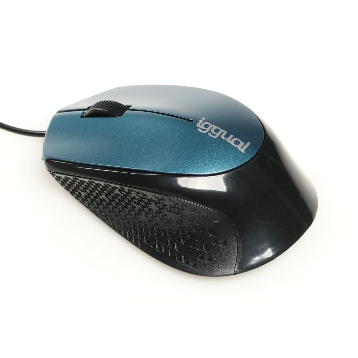 Mus iggual COM-ERGONOMIC-R 800 dpi Blå Svart/Blå - 6