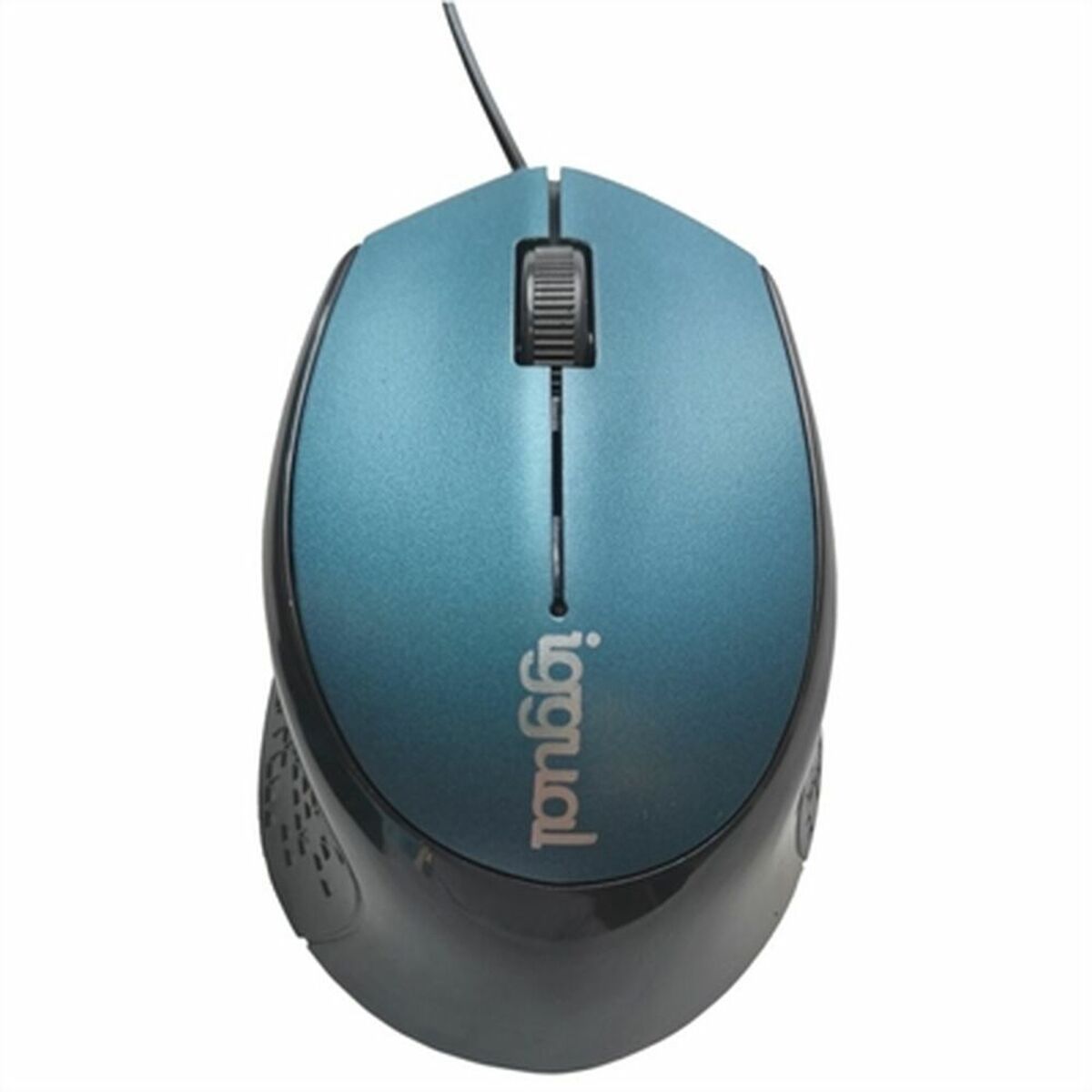 Mus iggual COM-ERGONOMIC-R 800 dpi Blå Svart/Blå - 3