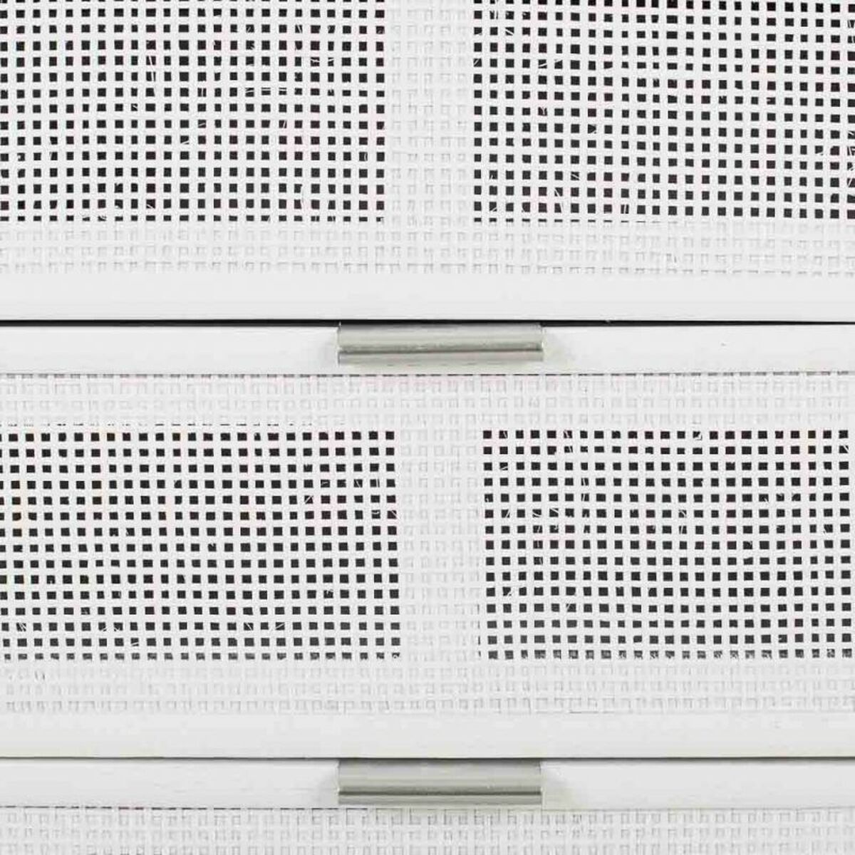 Byrå Alexandra House Living Vit Bambu Trä MDF 36 x 100 x 42 cm - 8