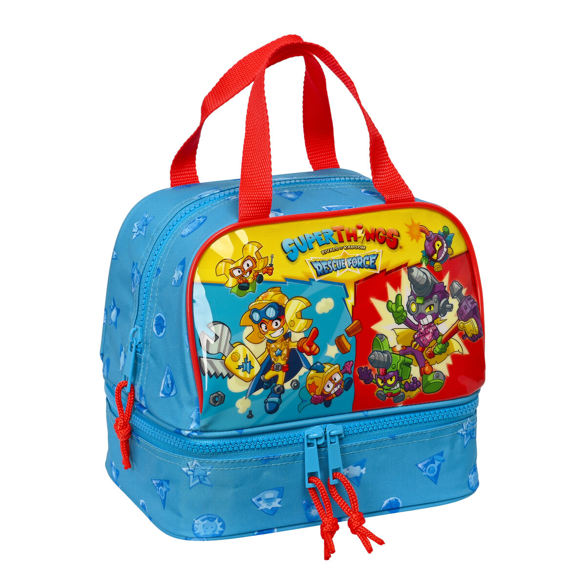 Lunchlåda SuperThings Rescue force Blå 20 x 20 x 15 cm