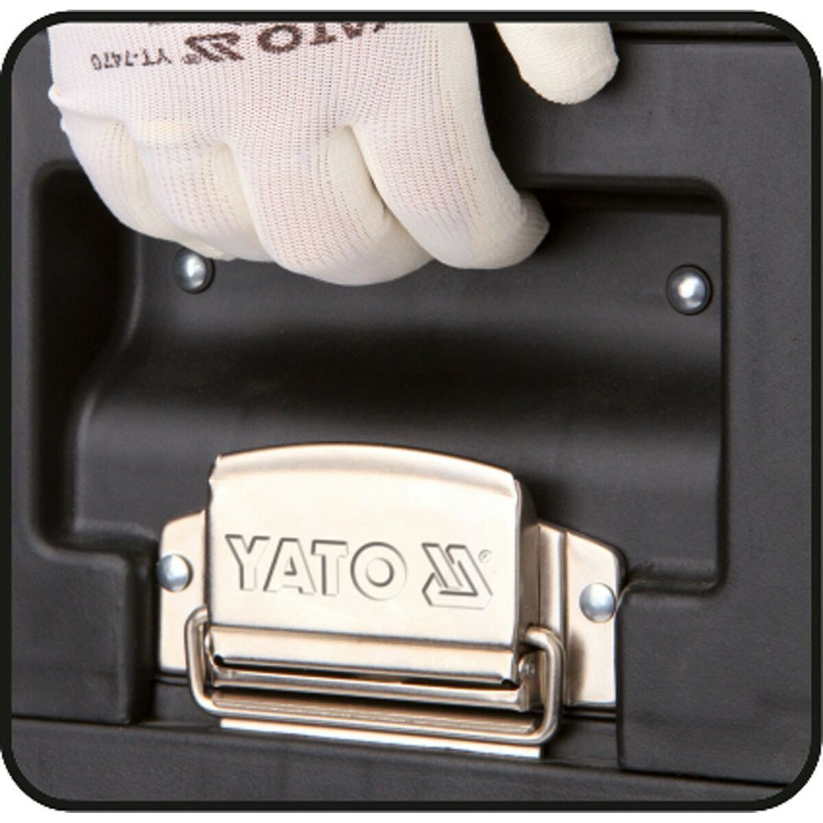 Verktygslåda Yato YT-09107 Metall Stål - 3