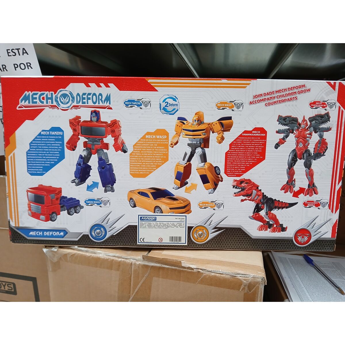 Actionfigurer Mech Deform 17 cm - 7