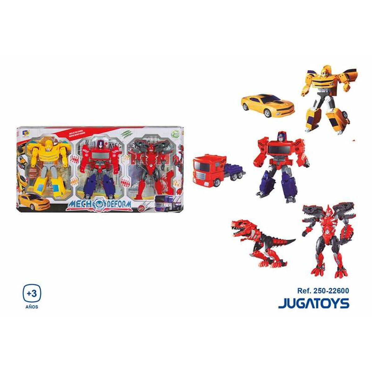 Actionfigurer Mech Deform 17 cm - 2
