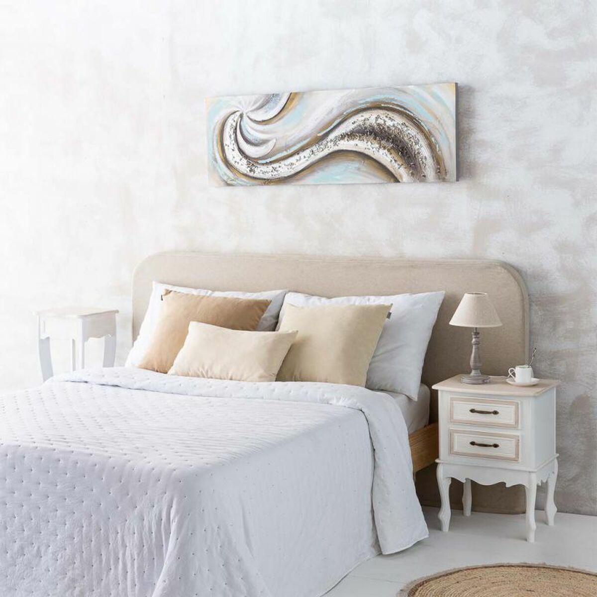 Tavla Alexandra House Living Kanvas Granträ 120 x 3 x 40 cm - 2