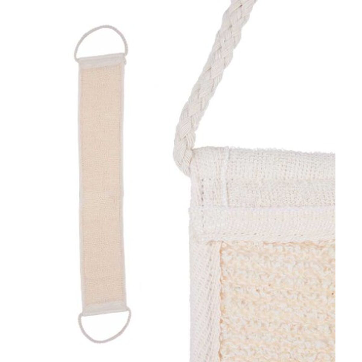 Rengöringssvamp Berilo B7081-16 Vit Beige 20 x 2,5 x 9,5 cm Med handtag (24 antal) - 4
