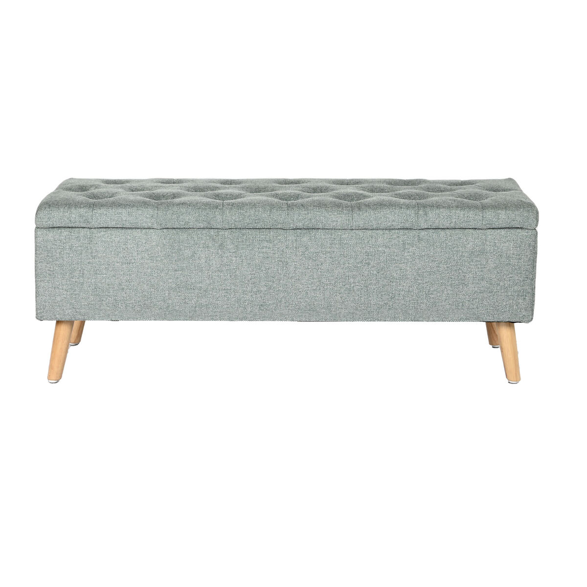 Sittpall Home ESPRIT Svart Grön Naturell Trä 114 x 44 x 42 cm - 7