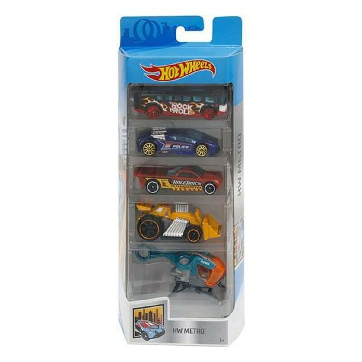 Set med 5 bilar Hot Wheels 1806 - 2