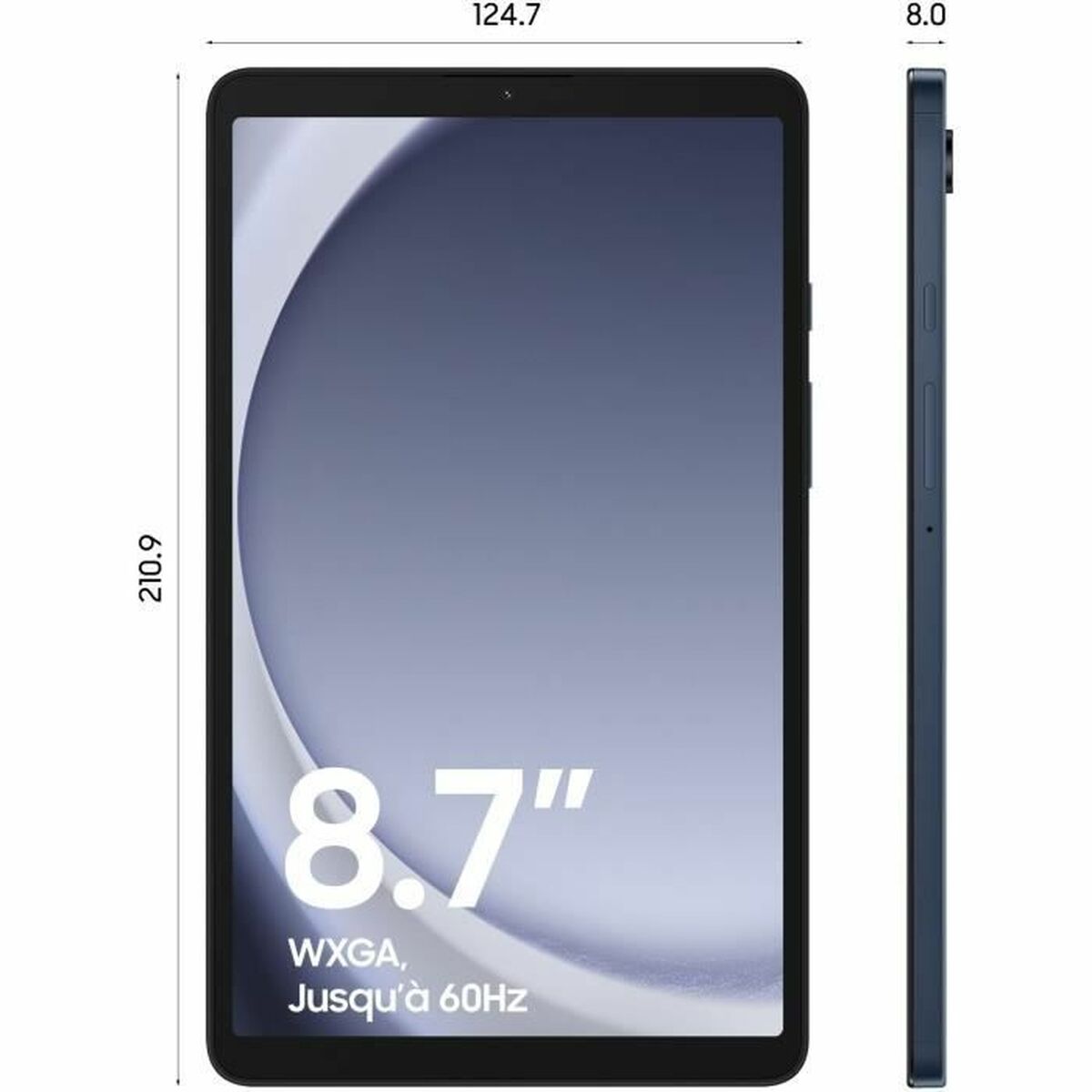 Läsplatta Samsung Galaxy Tab A9 8 GB RAM 128 GB Marinblå - 3
