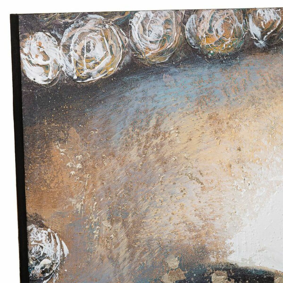 Tavla Alexandra House Living Asia Kanvas Granträ 120 x 3 x 80 cm - 6
