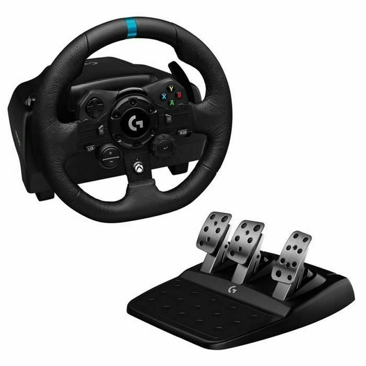 Ratt Logitech G923 PC,Xbox One Svart Gaming