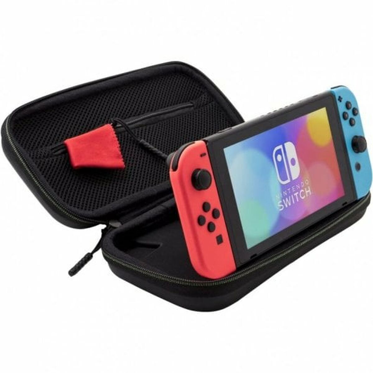 Fodral och skärmskydd till Nintendo Switch PDP Glow in the Dark - 5