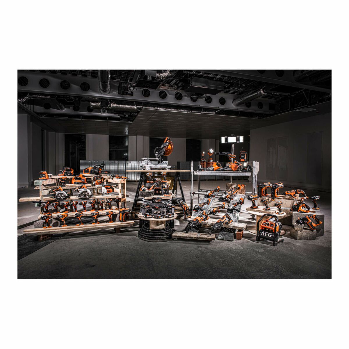 Cirkelsåg AEG Powertools AT031107 18 V - 10