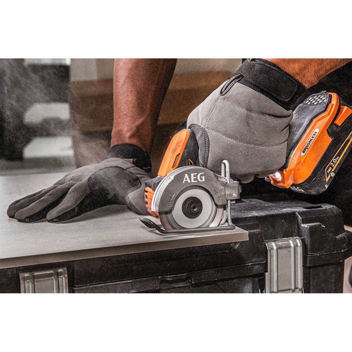 Cirkelsåg AEG Powertools AT031107 18 V - 8