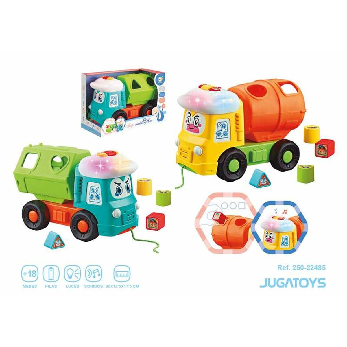 Drag toy Lastbil 26 x 12 cm - 2