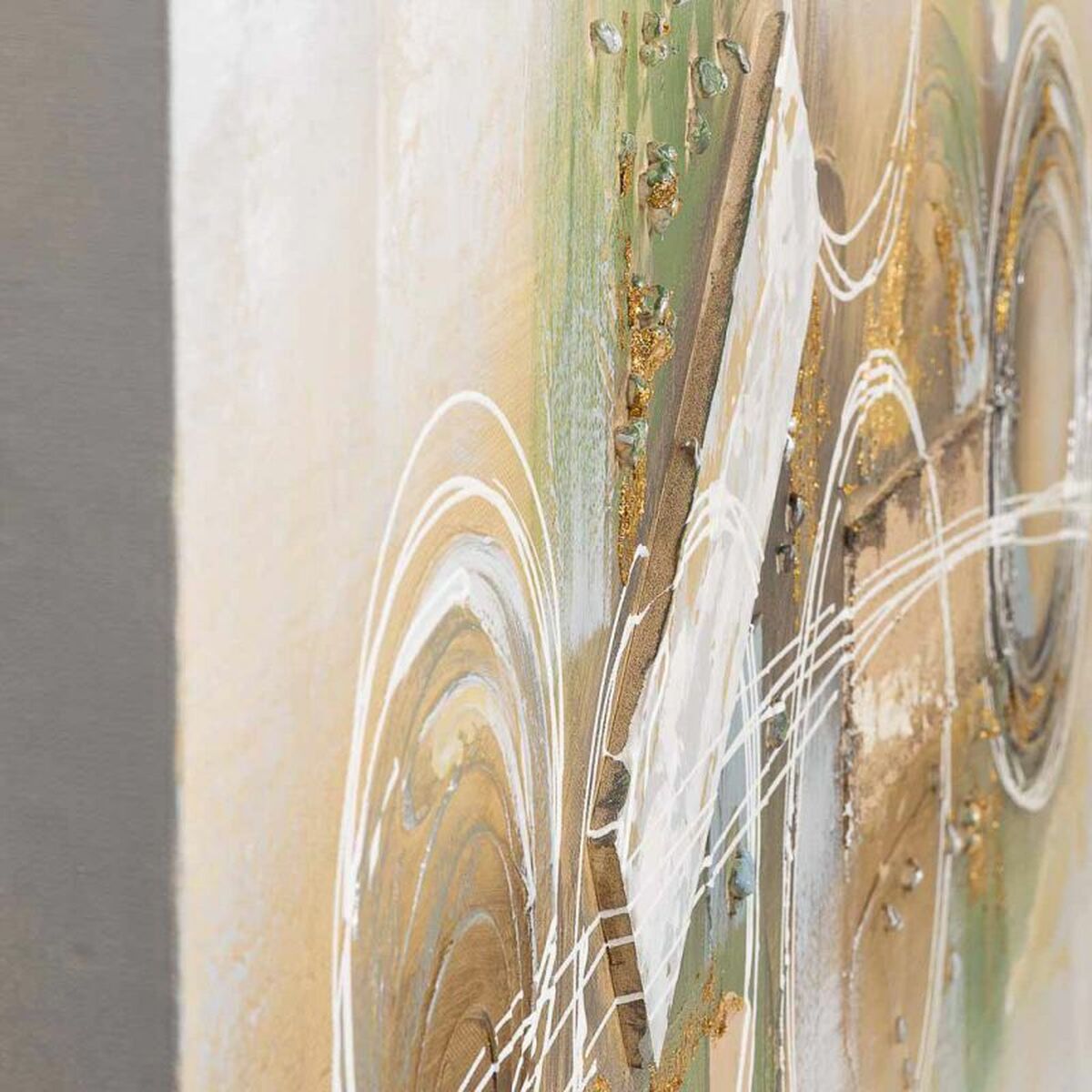 Tavla Alexandra House Living Kanvas Granträ 100 x 3 x 50 cm - 7