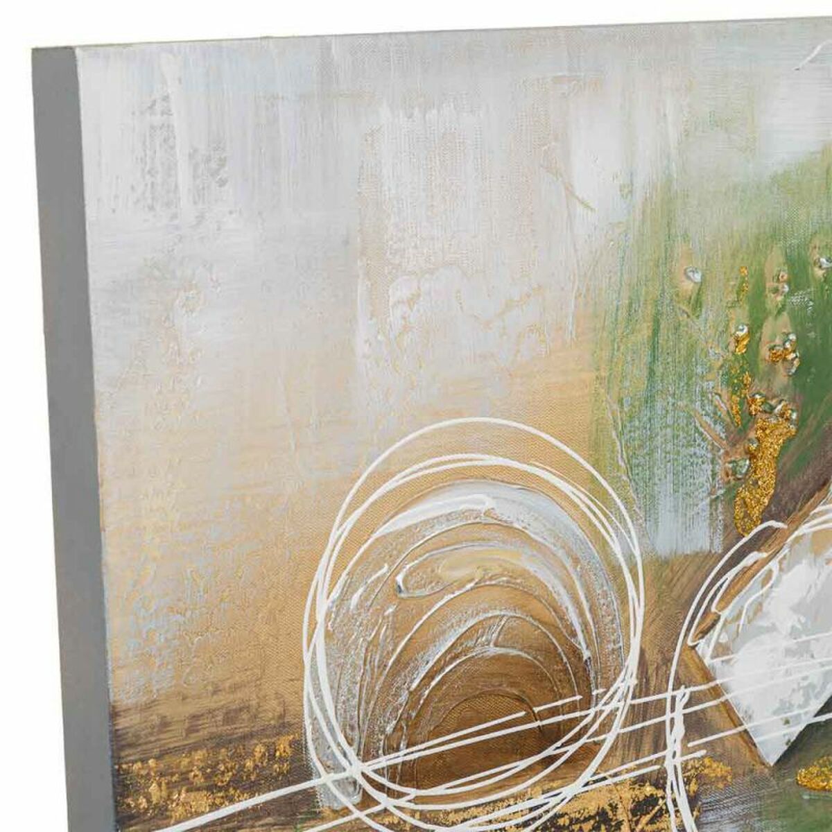Tavla Alexandra House Living Kanvas Granträ 100 x 3 x 50 cm - 6