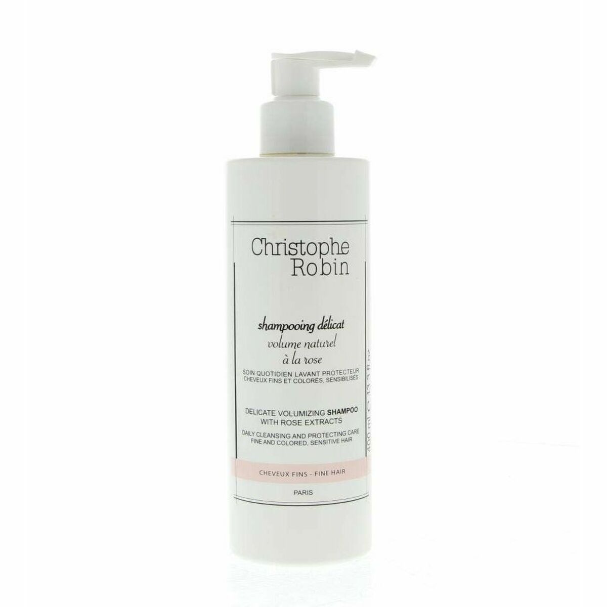 Volymgivande schampo Christophe Robin Delicat a la Rose 500 ml