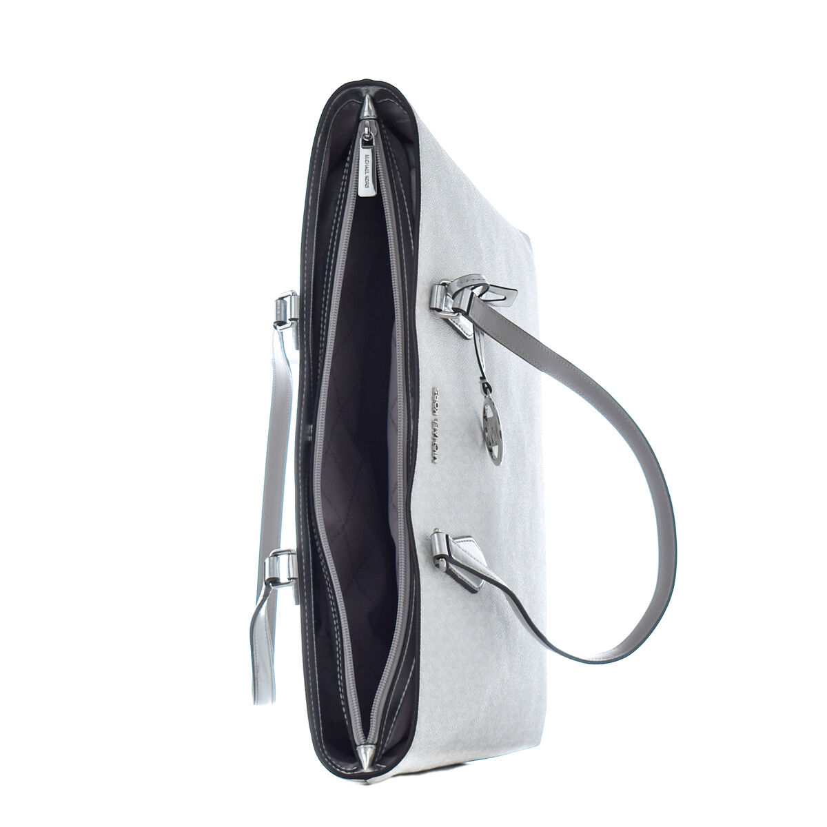 Damväska Michael Kors Sheila Grå 38 x 25 x 13 cm - 3