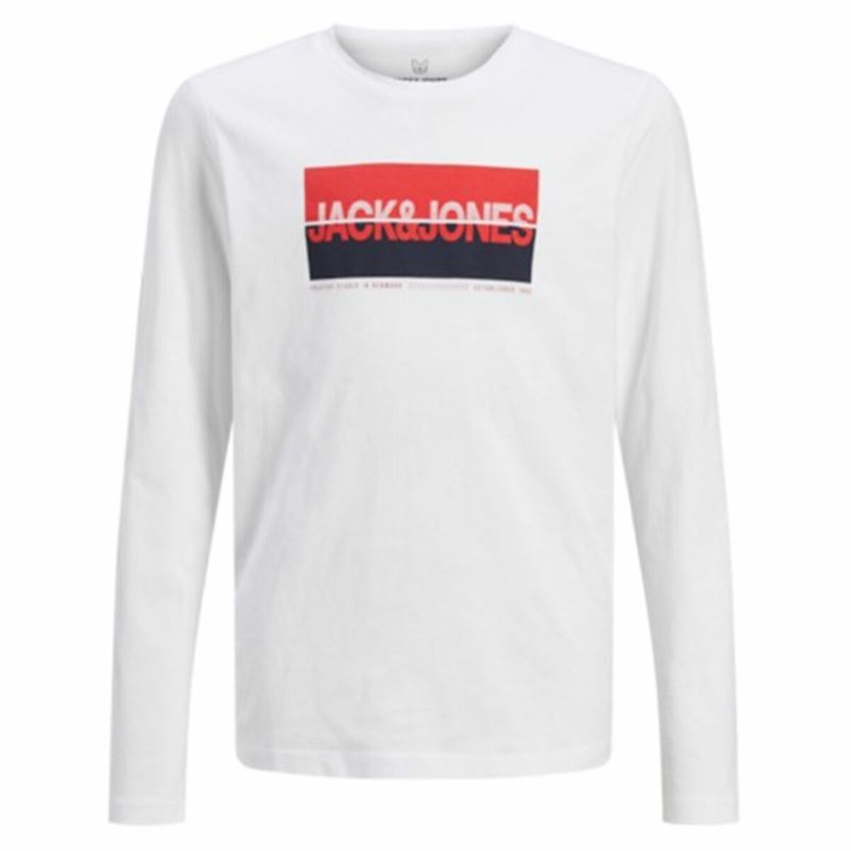 Långärmad t-shirt, Barn Jack & Jones Jjnolan Ls Crew Neck
