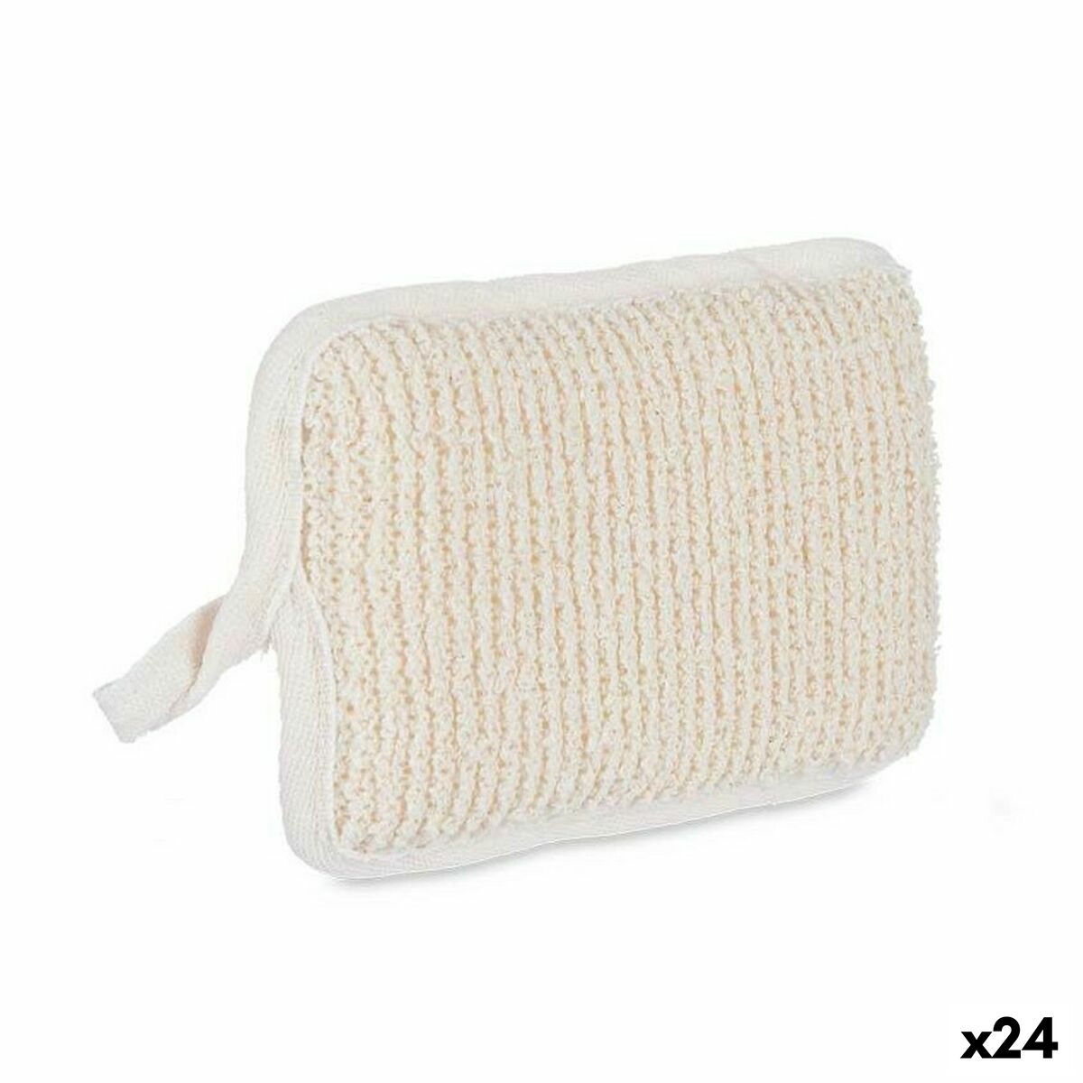 Rengöringssvamp Berilo B7081-6 Vit Beige 11 x 16,5 x 2 cm (24 antal) - 4