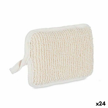 Rengöringssvamp Berilo B7081-6 Vit Beige 11 x 16,5 x 2 cm (24 antal)