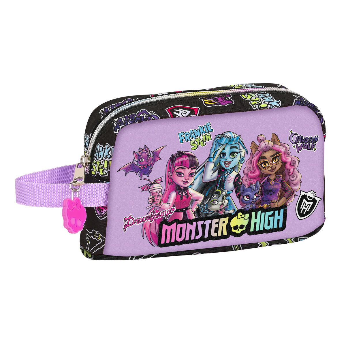 Termisk Frukosthållare Monster High Creep Svart 21,5 x 12 x 6,5 cm - 3