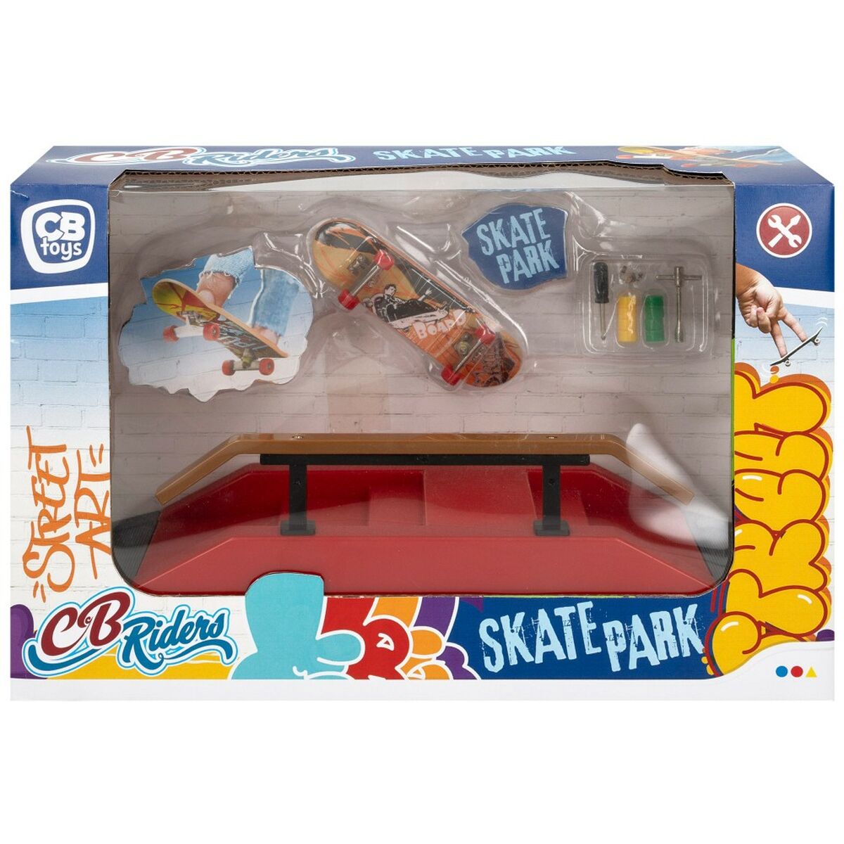 finger skateboard Colorbaby (6 antal) - 2