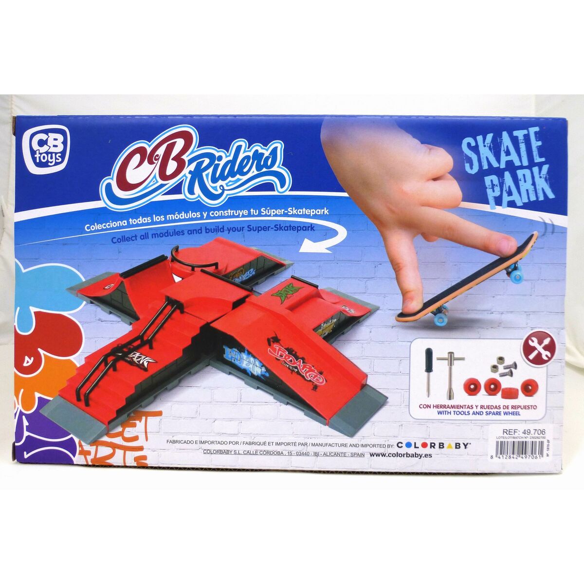 finger skateboard Colorbaby (6 antal) - 7