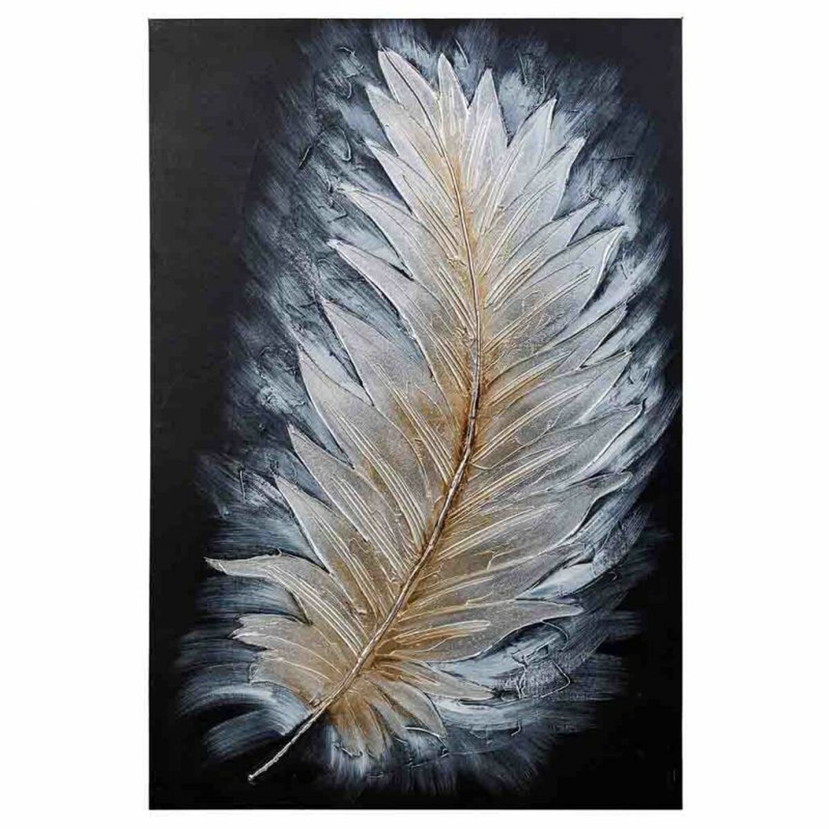 Tavla Alexandra House Living Nature Kanvas Granträ 90 x 3 x 60 cm - 3