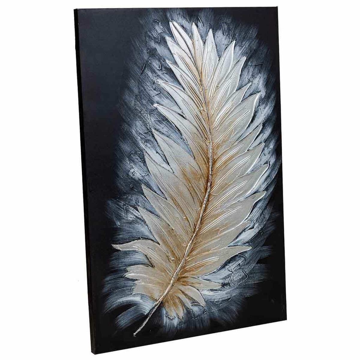 Tavla Alexandra House Living Nature Kanvas Granträ 90 x 3 x 60 cm