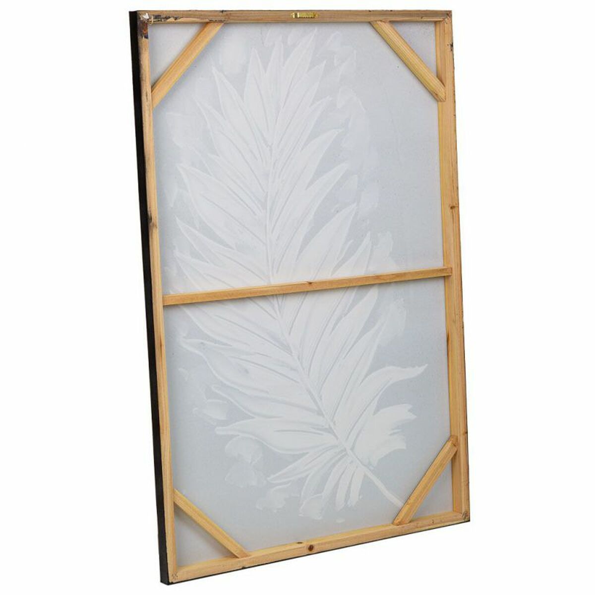 Tavla Alexandra House Living Nature Kanvas Granträ 90 x 3 x 60 cm - 5