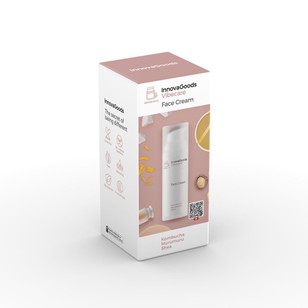 Fuktgivande ansiktskräm Kombucha Vibecare InnovaGoods 50 ml - 8