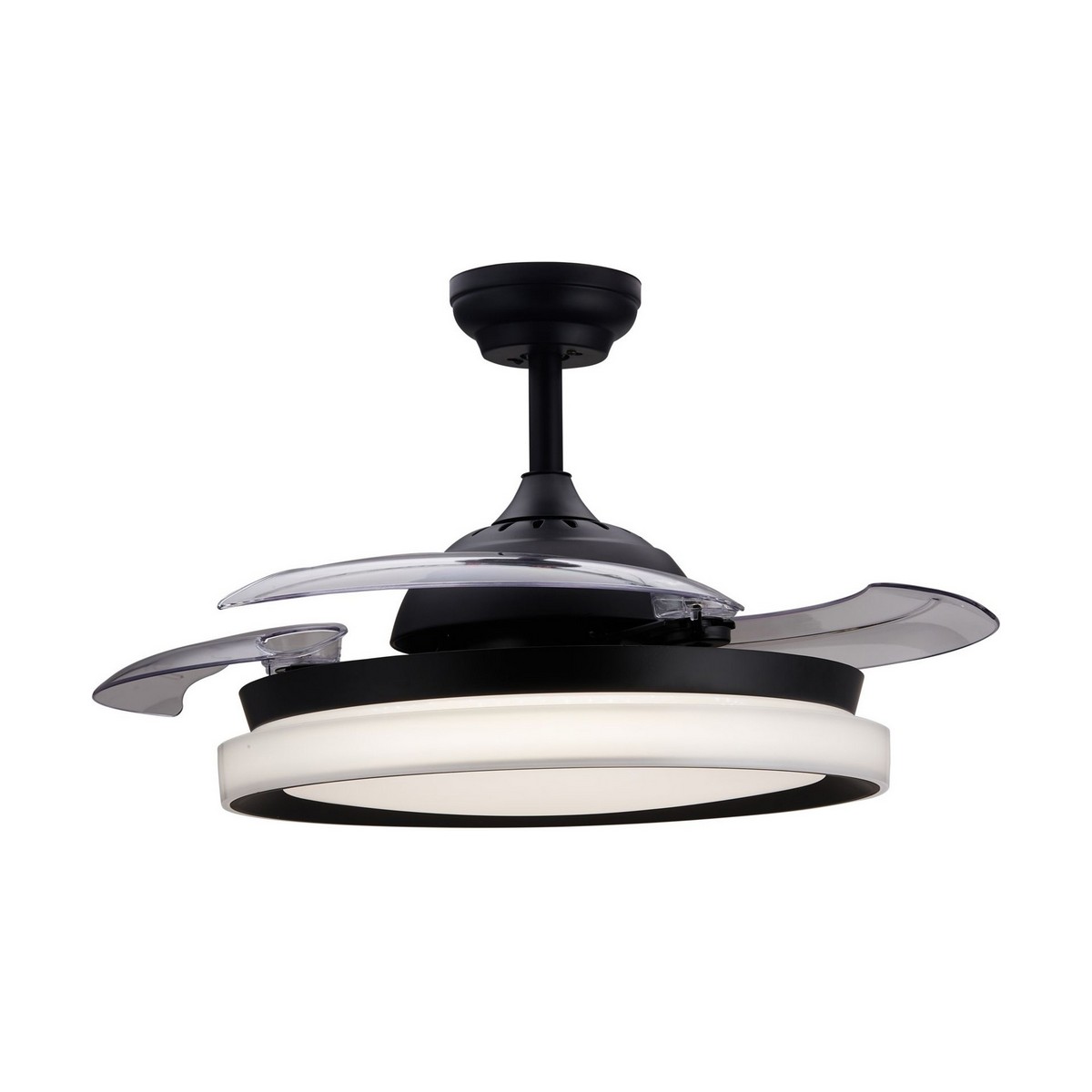 Takfläkt med belysning Philips Atlas Svart 35 W 28 W 4500 Lm (2700 K) - 8