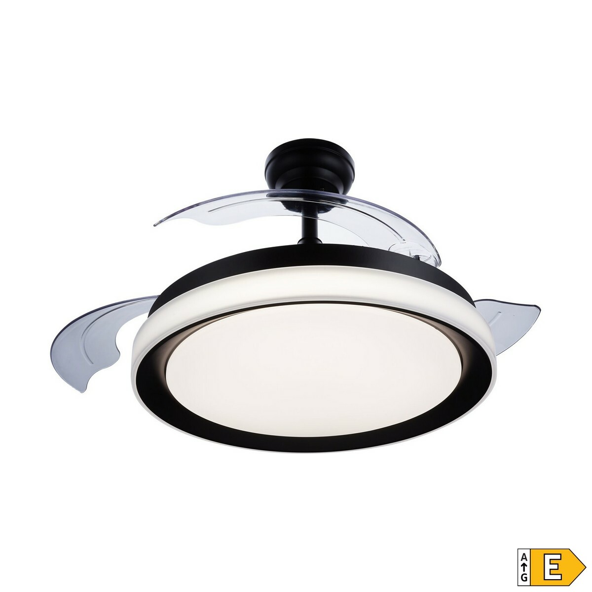 Takfläkt med belysning Philips Atlas Svart 35 W 28 W 4500 Lm (2700 K) - 5