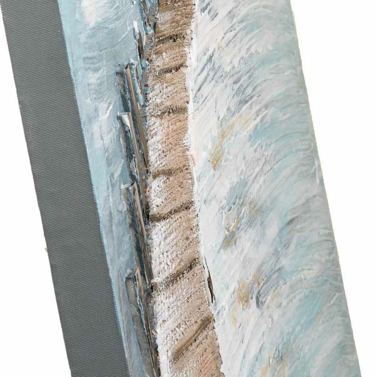 Tavla Alexandra House Living Nature Kanvas Granträ 80 x 3 x 80 cm - 8