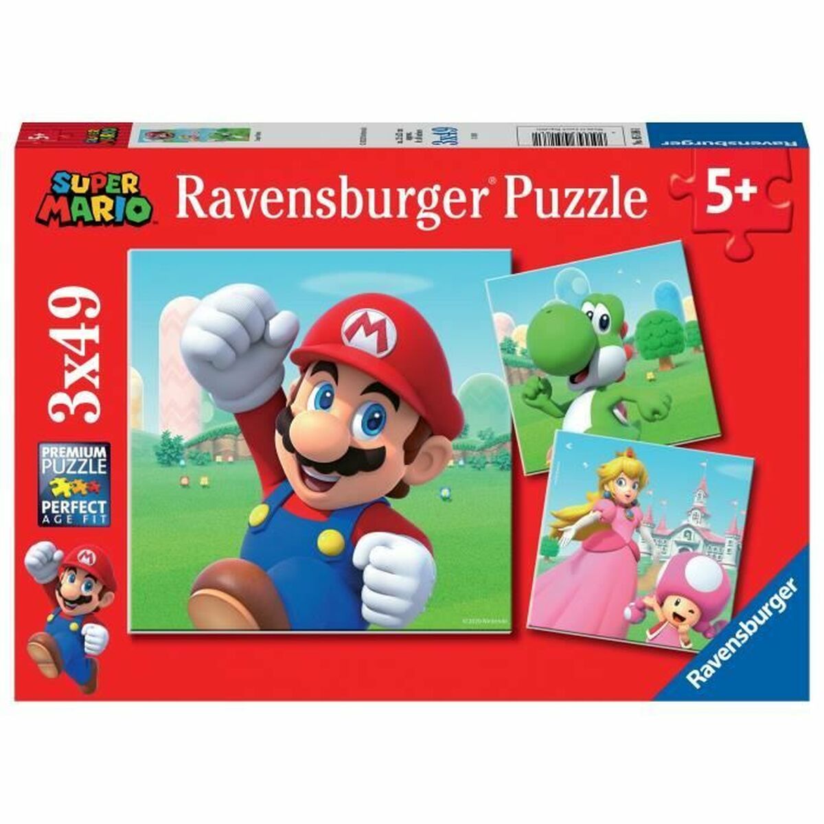 Pussel Ravensburger SUPER MARIO 147 Delar