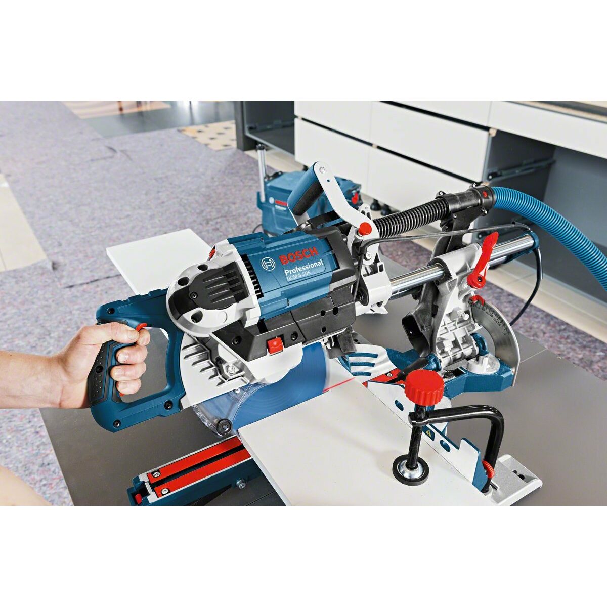 Cirkelsåg BOSCH 0601B19200 1600 W 230-240 V - 8