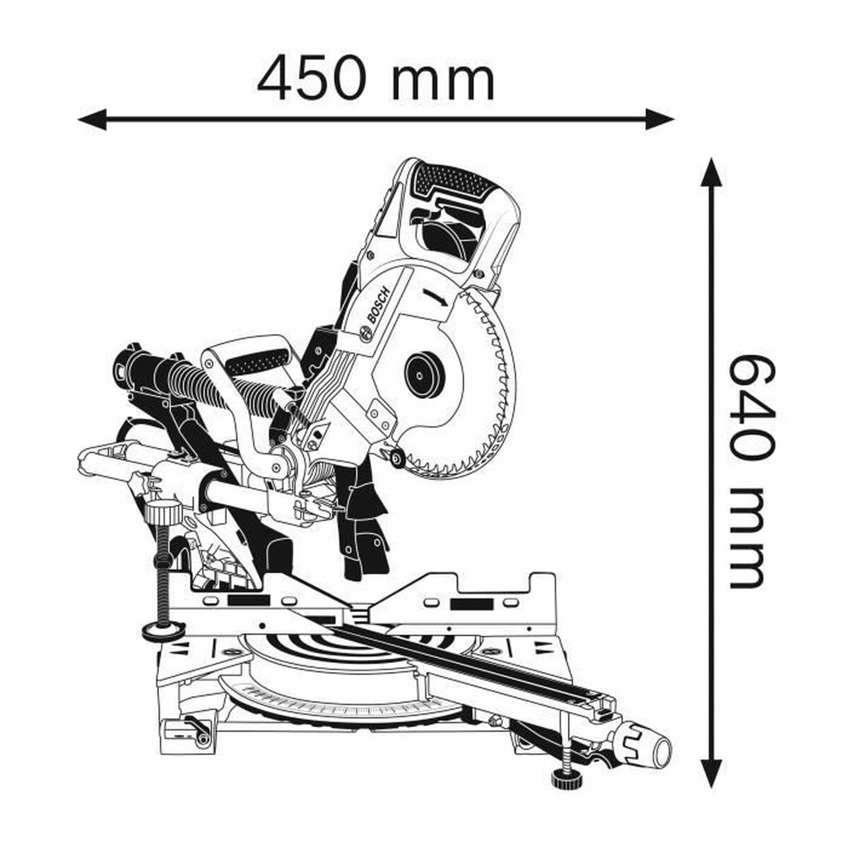 Cirkelsåg BOSCH 0601B19200 1600 W 230-240 V - 14