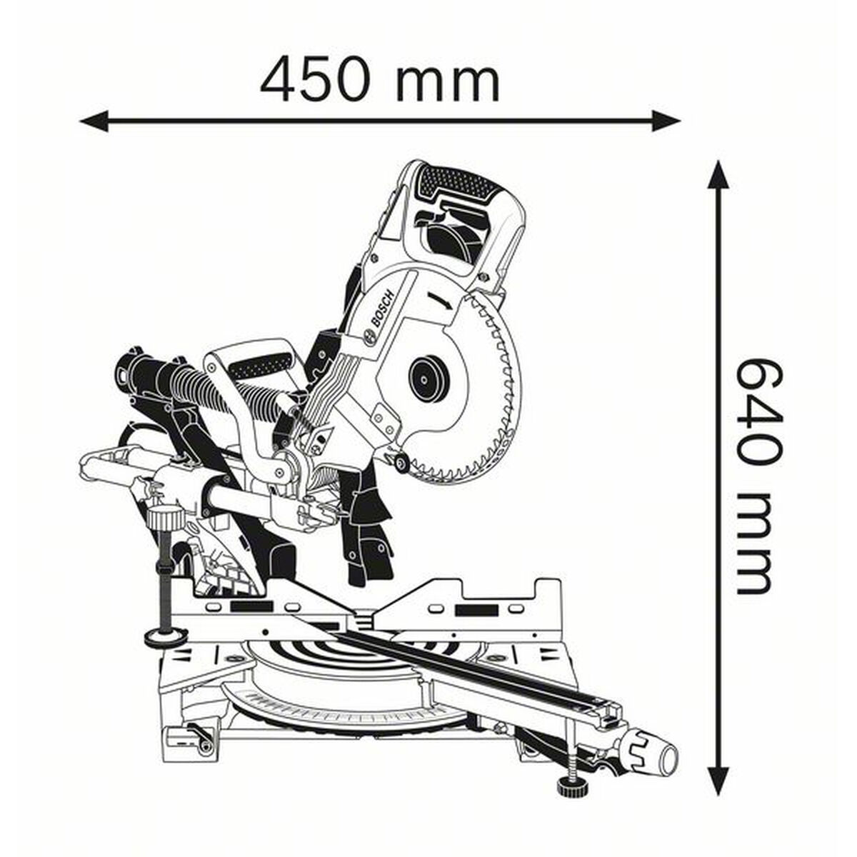 Cirkelsåg BOSCH 0601B19200 1600 W 230-240 V - 17