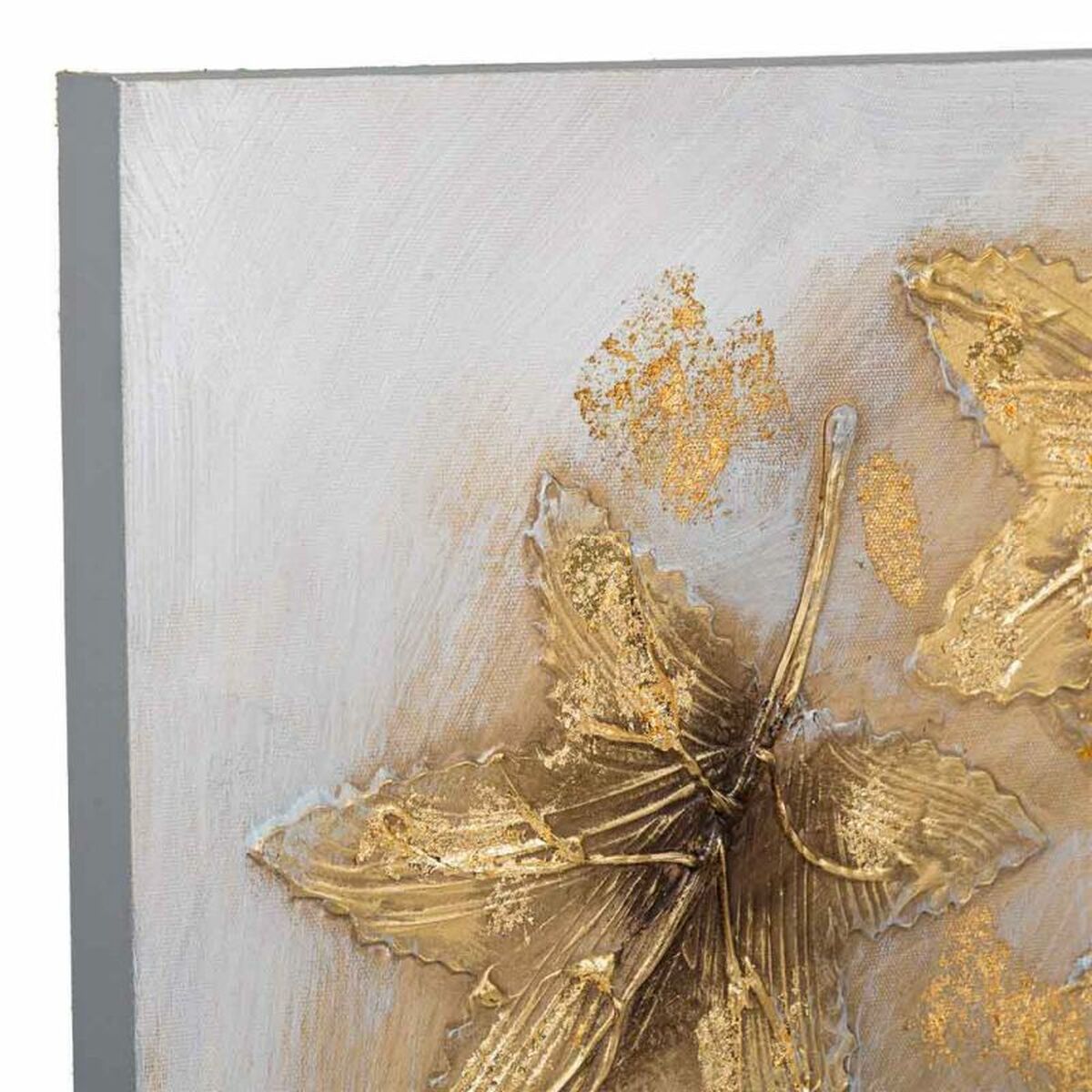Tavla Alexandra House Living Nature Kanvas Granträ 60 x 3 x 60 cm - 7