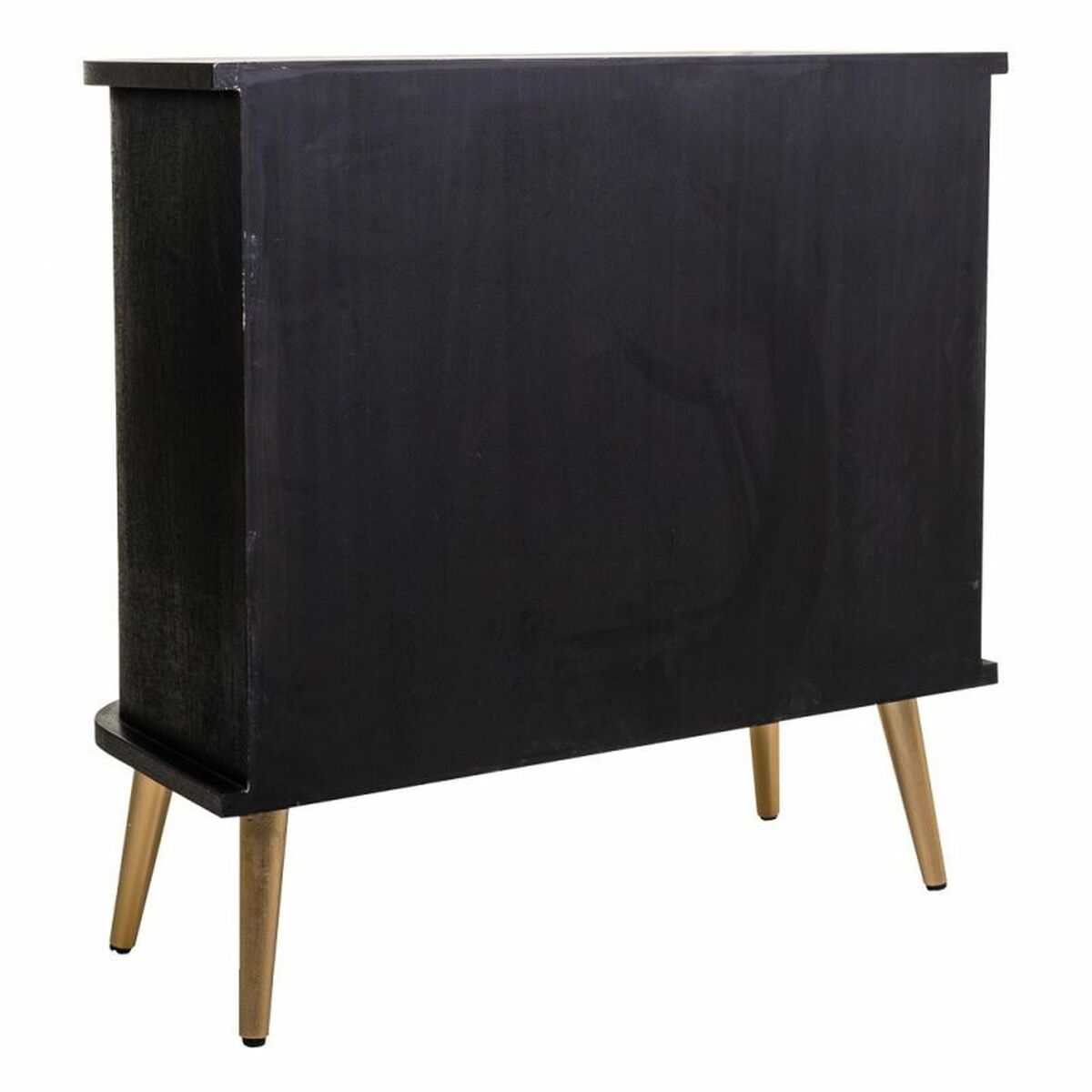 Kommod Alexandra House Living Svart Trä MDF 35 x 81 x 80 cm - 6