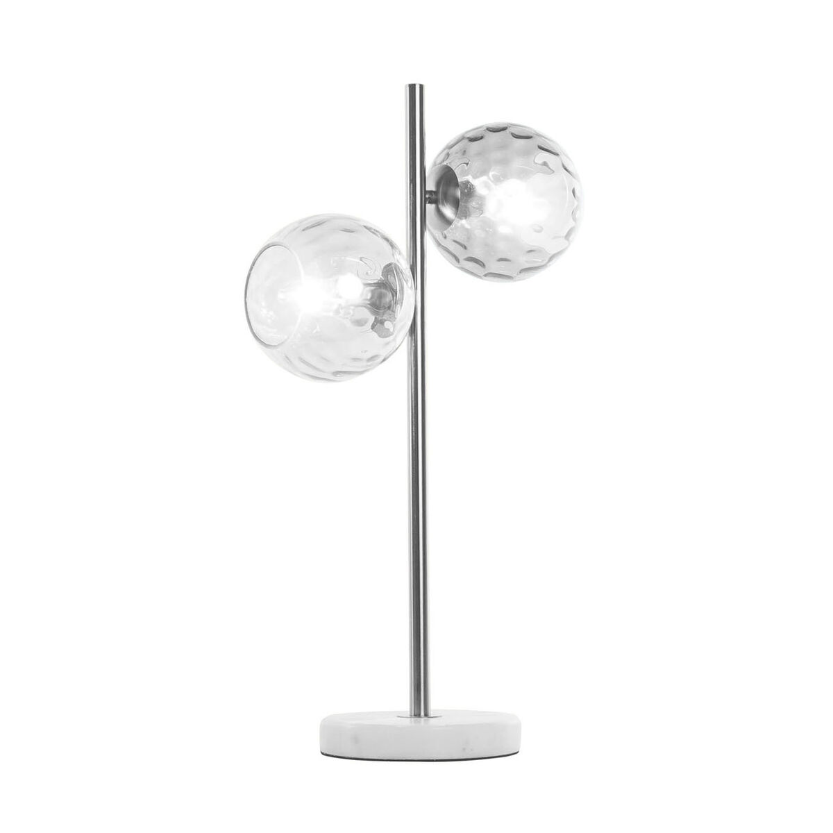 Bordslampa Home ESPRIT Silvrig 40 W 220 V - 2