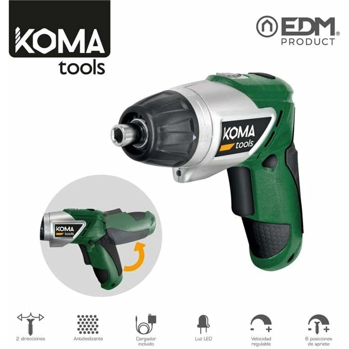 Elektrisk skruvmejsel Koma Tools - 12