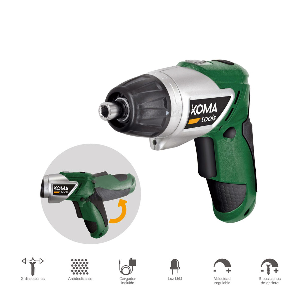 Elektrisk skruvmejsel Koma Tools - 4