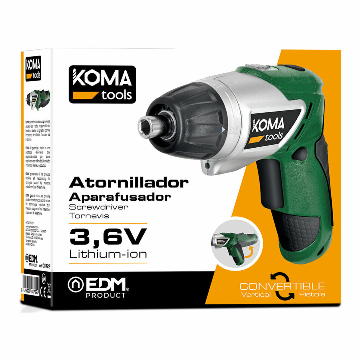 Elektrisk skruvmejsel Koma Tools - 6